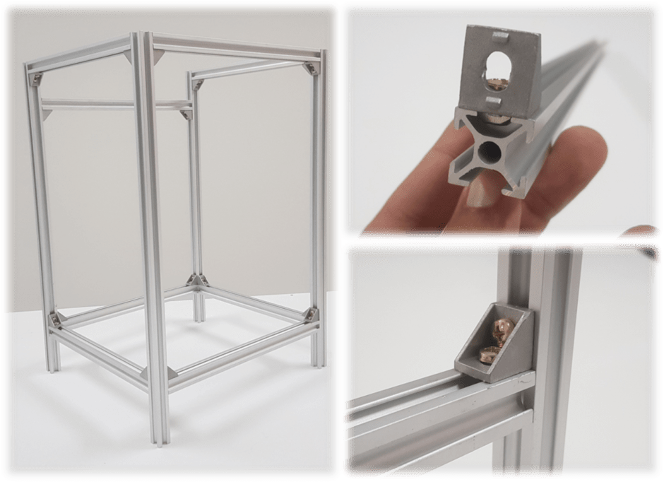 Estrutura da impressora 3D