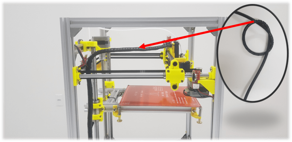 Fios da impressora 3D
