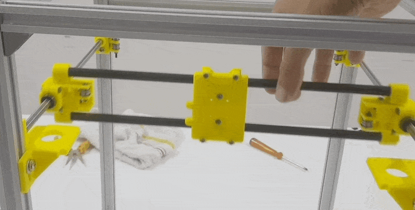 Funcionamento dos eixos - GIF animado