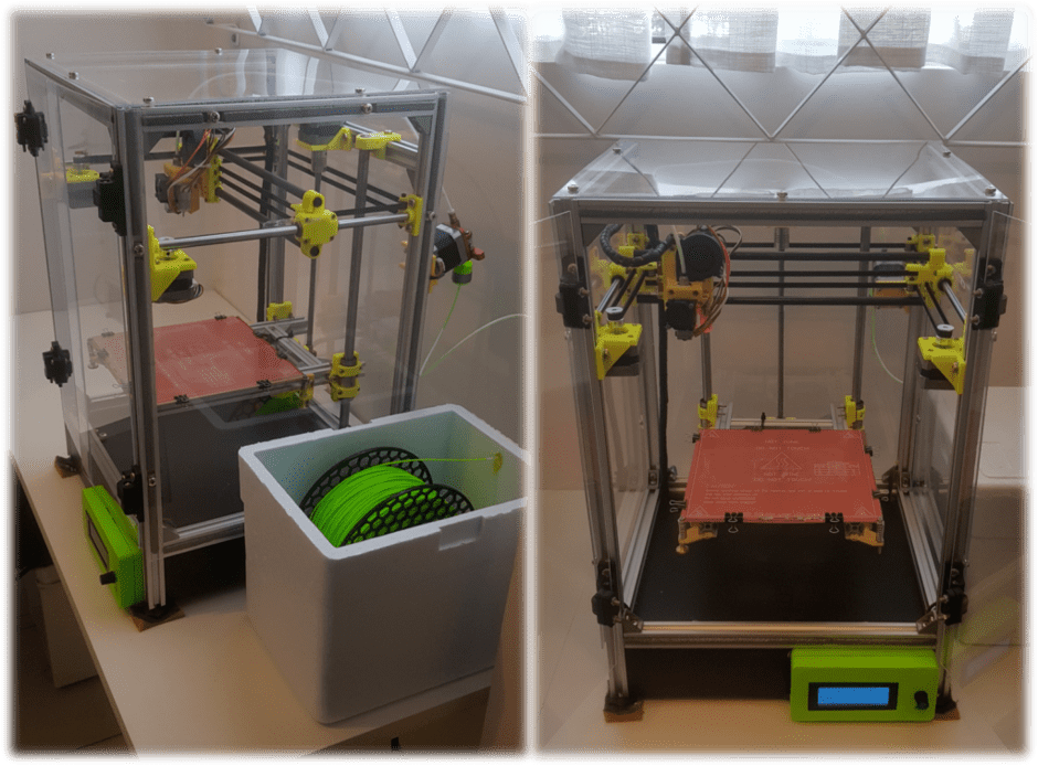 Impressora 3D finalizada