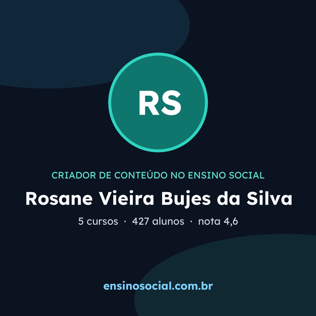 Cartão quadrado de divulgação do perfil, formato post