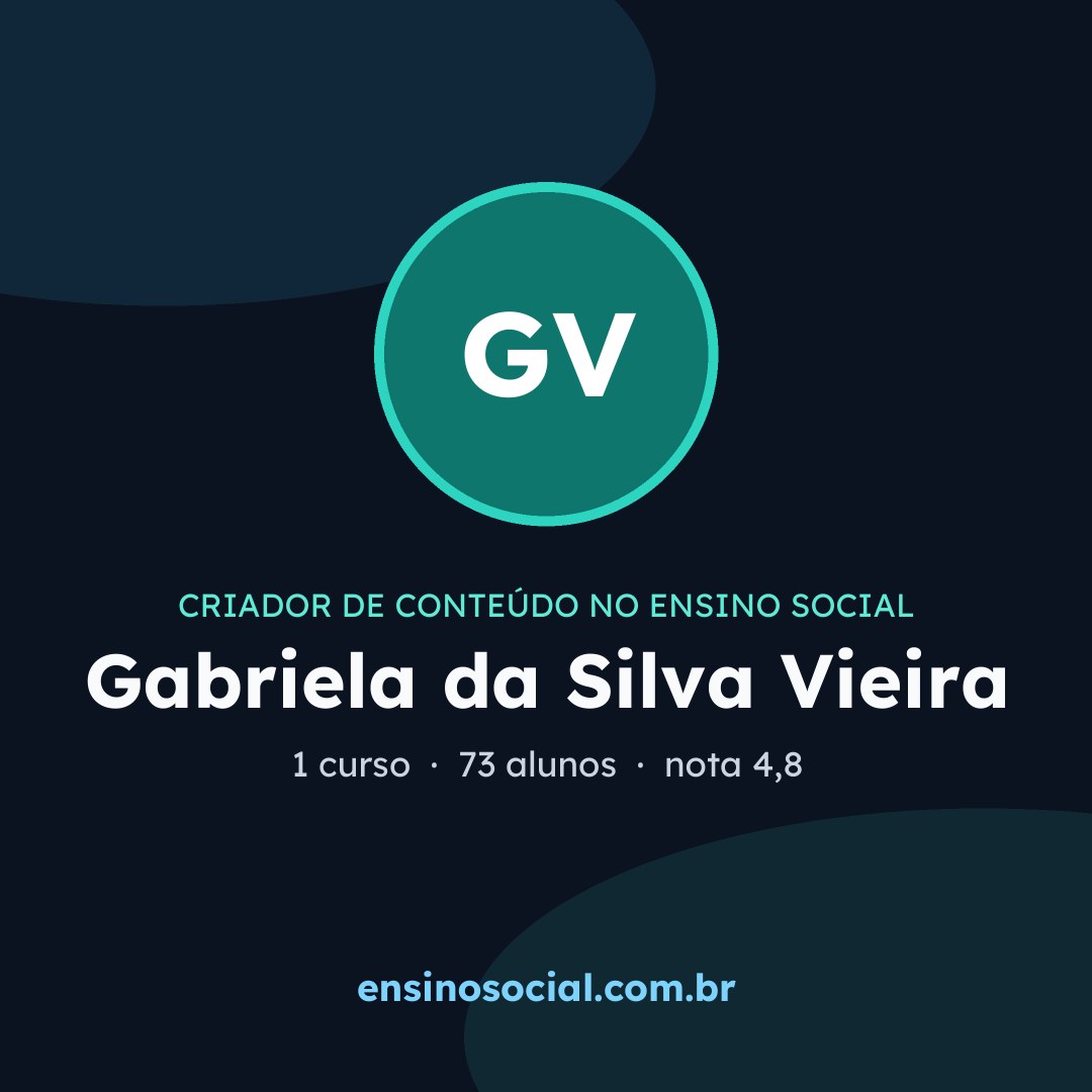 Cartão quadrado de divulgação do perfil, formato post