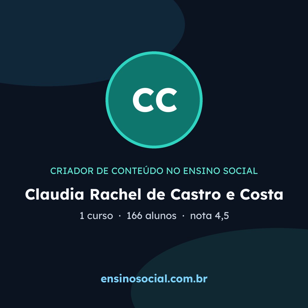Cartão quadrado de divulgação do perfil, formato post