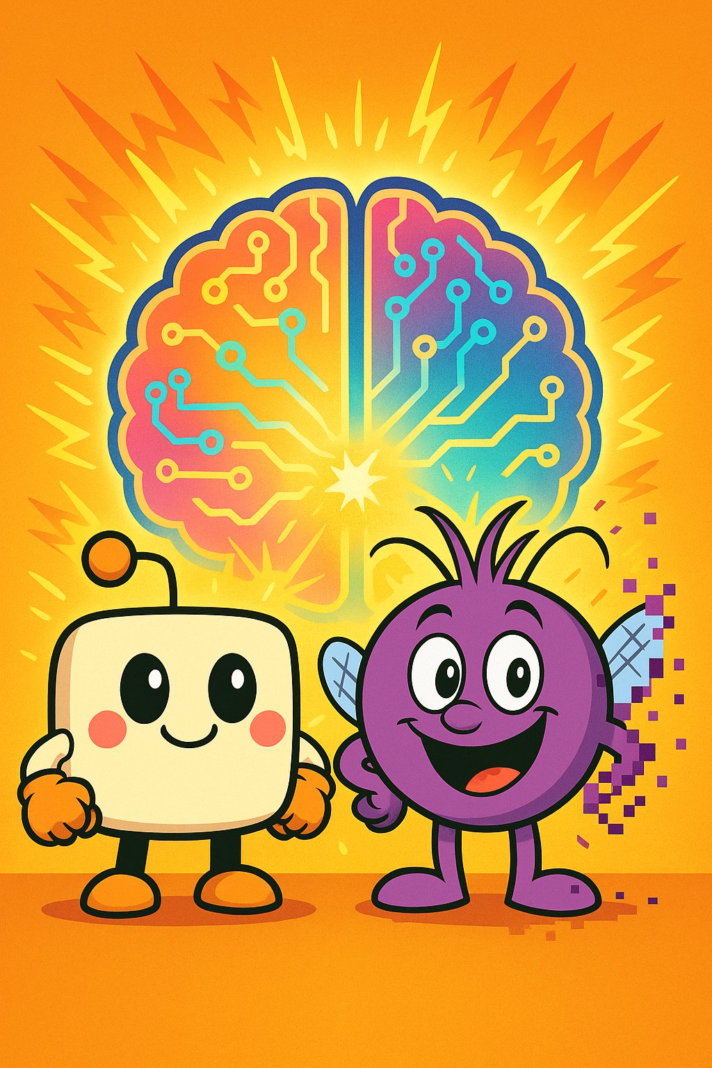 Capa: Bit & Bug em: A Armadilha do Cérebro