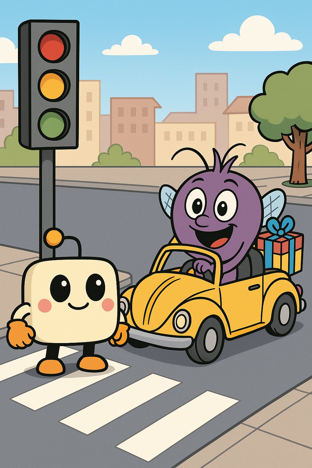 BIT & BUG · em: ESPERA ELA TERMINAR!