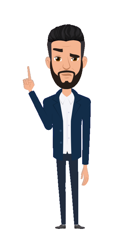 Personagem balança a cabeça dizendo não